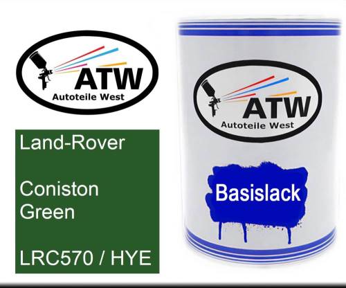 Land-Rover, Coniston Green, LRC570 / HYE: 500ml Lackdose, von ATW Autoteile West.